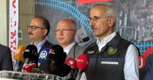 Ulaştırma ve Altyapı Bakanı Abdulkadir Uraloğlu, Bandırma-Bursa-Yenişehir-Osmaneli Hızlı Tren Hattı’nın