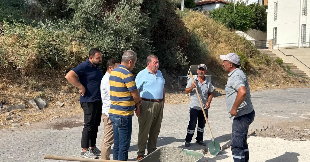 Başkan Topuz, Milas’ın çalışmalarını yerinde inceledi