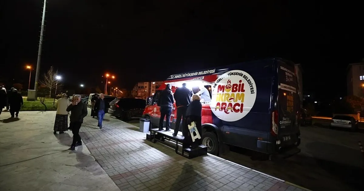 Denizli Büyükşehir mobil ikram aracı 250 bin kişiye ulaştı