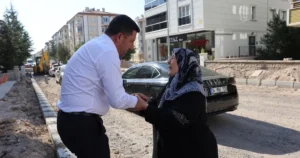Nevşehir Belediye Başkanı Rasim Arı, belediye ekipleri tarafından yürütülen projeleri