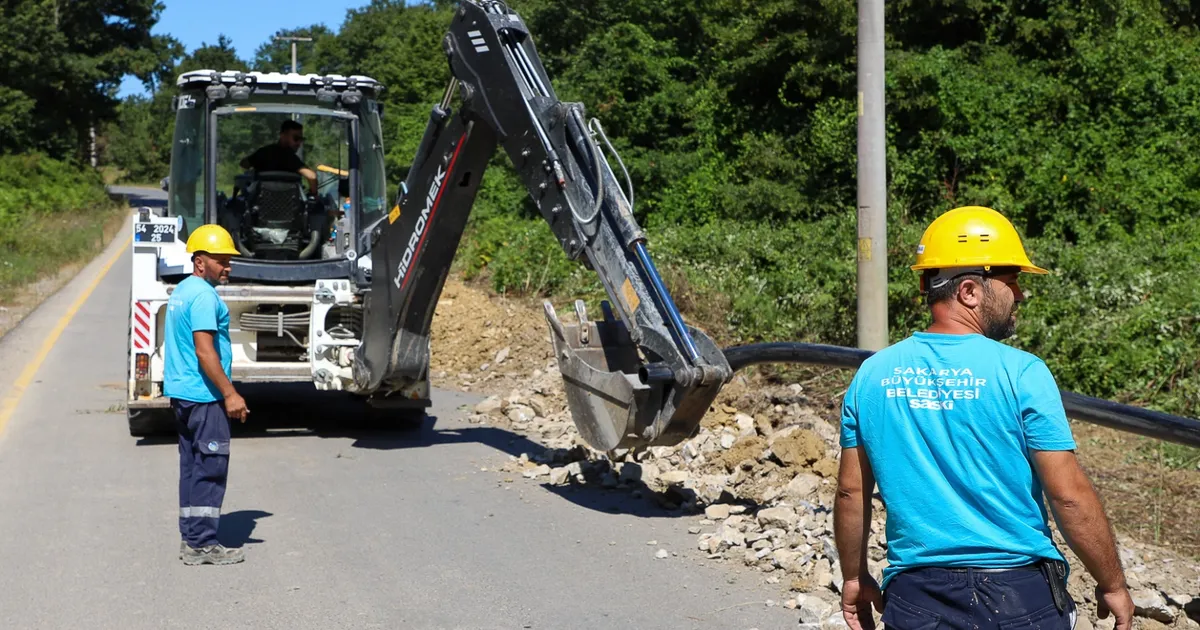 Sakarya’da iki mahallenin su iletim kapasitesi artırılıyor