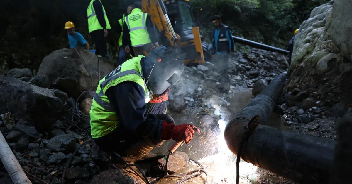 SASKİ’den Hendek’e su uyarısı!  Gece tüketimi alarm veriyor