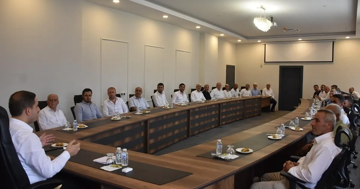 Sason muhtarlarından Kaymakam Başar’a teşekkür ziyareti