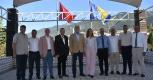 MAK-DER, Bursa Keşanlılar Derneği ve Bursa Pomak Türkleri Derneği yöneticileri,