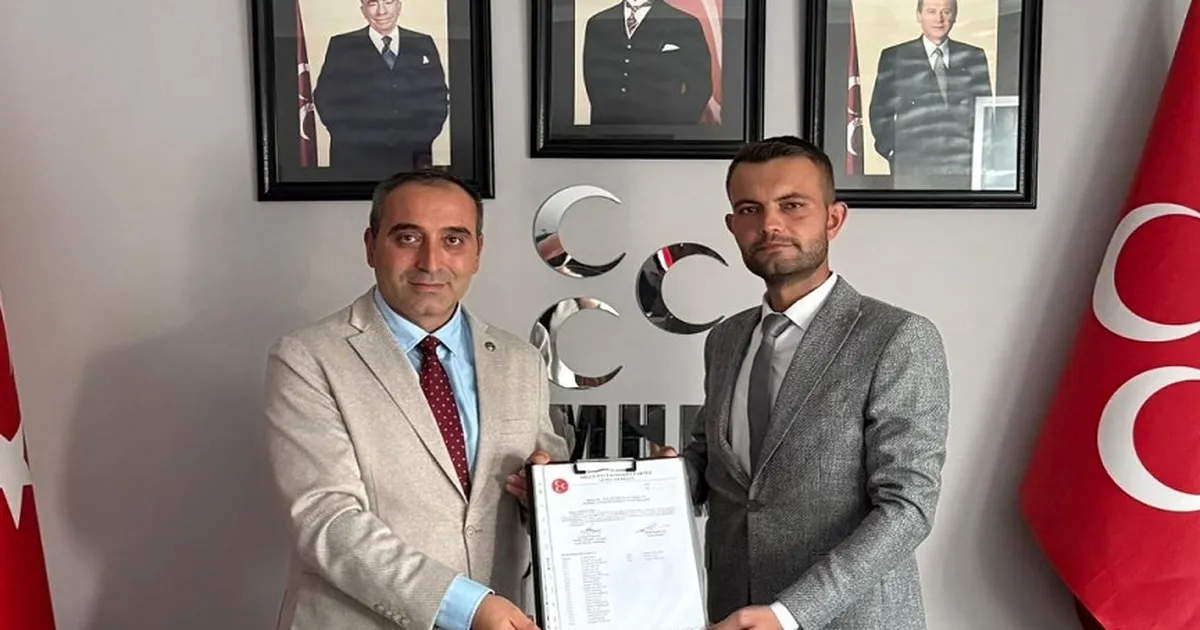 Bilecik'te Milliyetçi Hareket Partisi’nde Pazaryeri İlçe Başkanlığı vazifesine Vedat Çora
