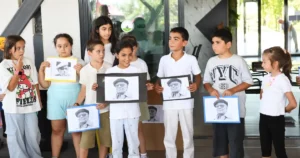 Bursa'da Osmangazi Belediyesi, düzenlediği 6 haftalık “Minik Arkeologlar İş Başında”