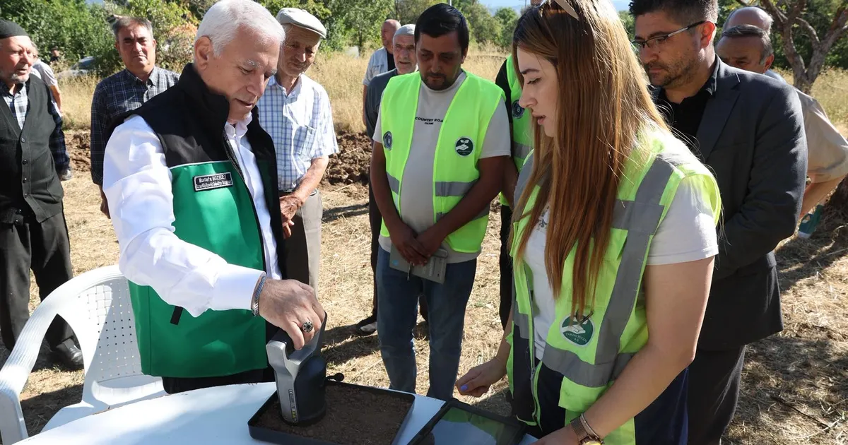 Bursalı çiftçiye Büyükşehir’den bilimsel destek