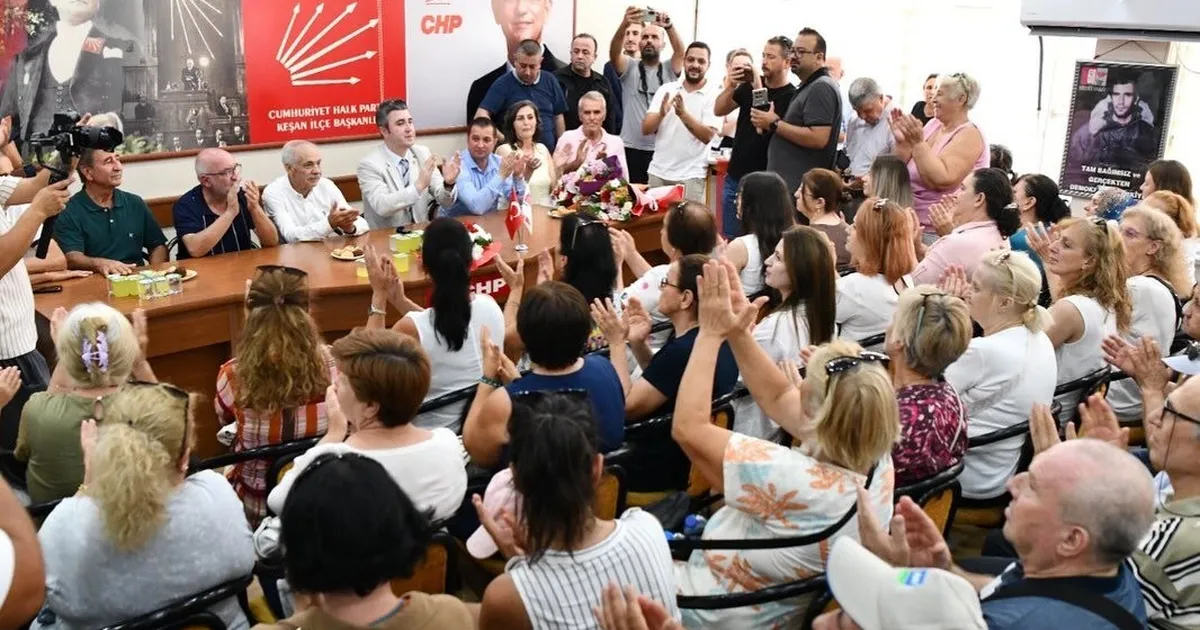 CHP Keşan İlçe Başkanı Anıl Çakır, yeniden ilçe başkanlığına aday
