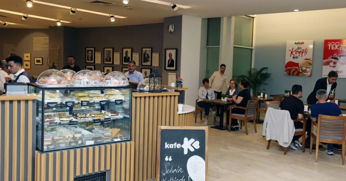 İstanbul Küçükçekmece’de ‘Kafe K’ hizmette