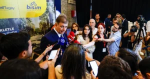 İzmir Büyükşehir Belediye Başkanı Dr. Cemil Tugay, BİSİM tanıtım toplantısının