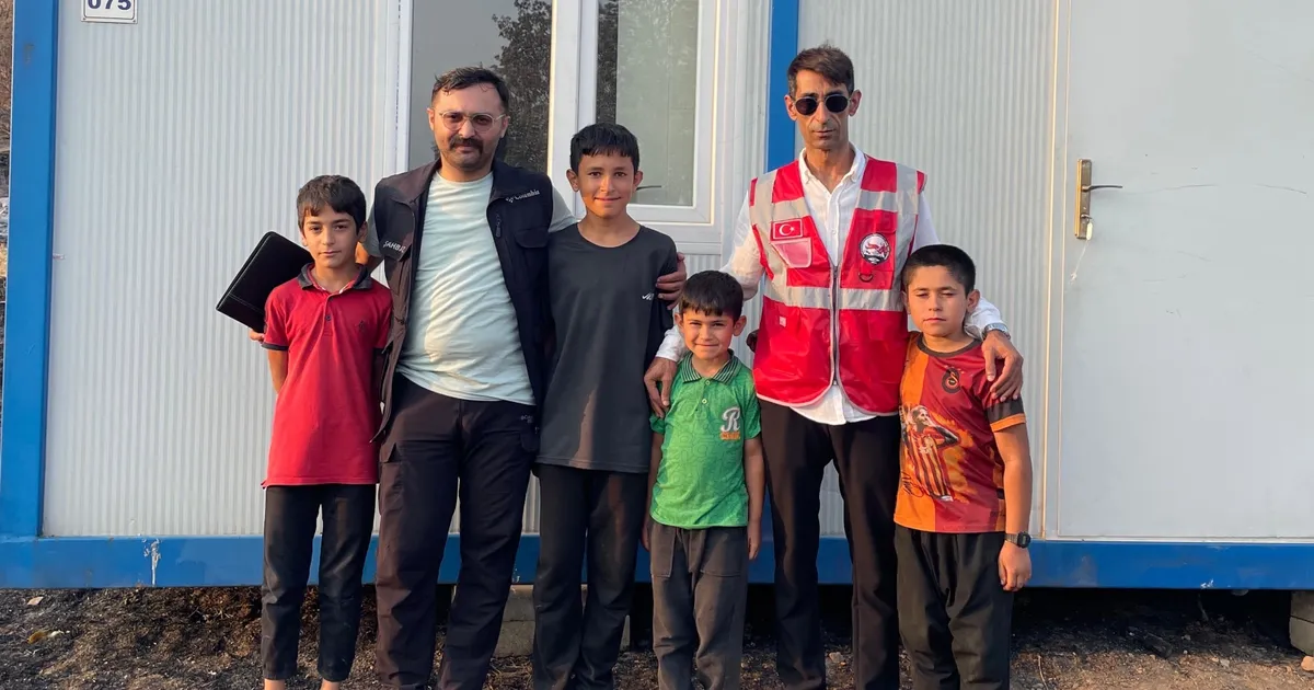 Kahramanmaraş’ta Ülkü Ocakları’ndan yangınzede çocuklara anlamlı destek