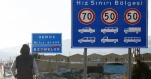 Karayolu üzerindeki sürat sonu, sürat sonu sonu levhaları, yeni standartlara