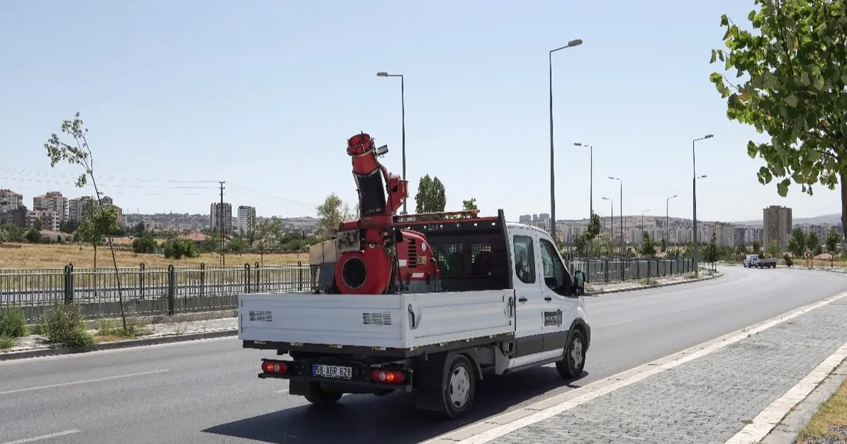 Kayseri Melikgazi ilaçlamaya hız verdi