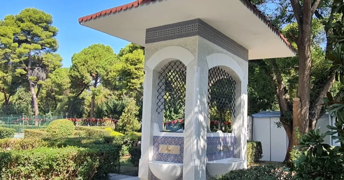 Kültürpark’ın tarihi çeşmesi 94’üncü İEF’ye hazır 