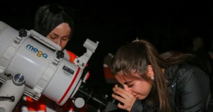 Meram gençleri, gökyüzünün en büyüleyici tabiat olaylarından biri olan Perseid
