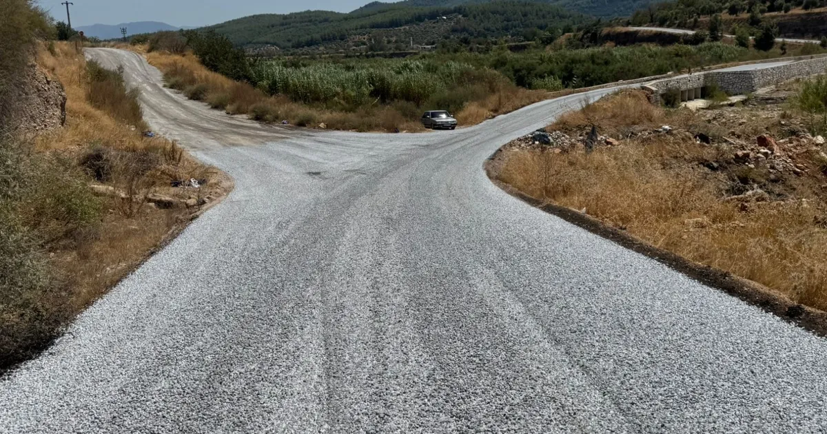 Milas’ta kırsal yollara Büyükşehir dokunuşu