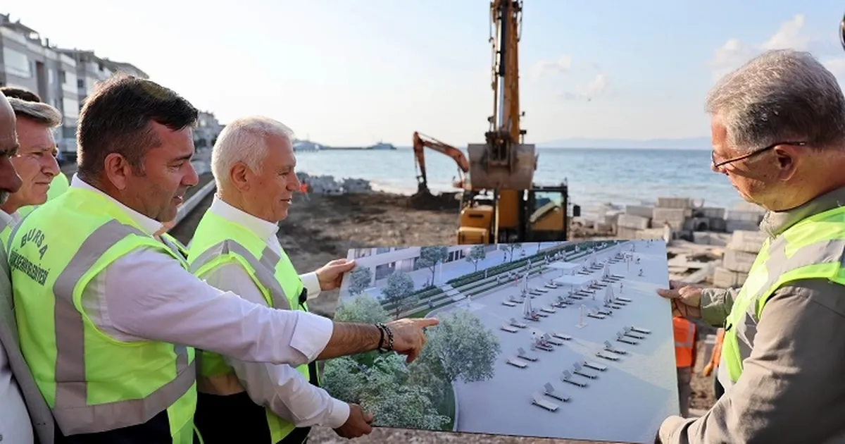 Mudanya’nın vitrini Bursa Büyükşehir’le yenileniyor