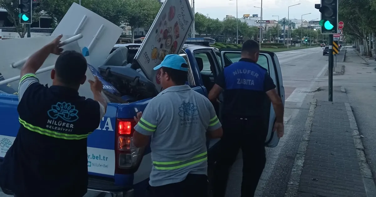 Nilüfer’de görsel kirliliğe geçit yok