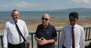 Zafer Partisi Genel Lideri Prof. Dr. Ümit Özdağ, İznik Gölü’nün