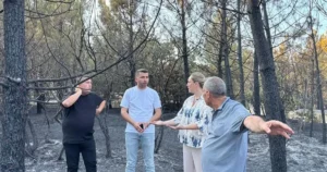 CHP Edirne İl Başkanı Harika Taybıllı ve beraberindeki heyet, Enez’de