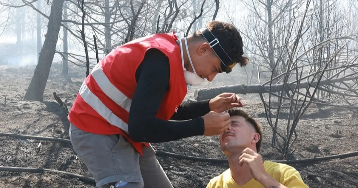 Türk Kızılayı’ndan yangınla çabaya tam dayanak