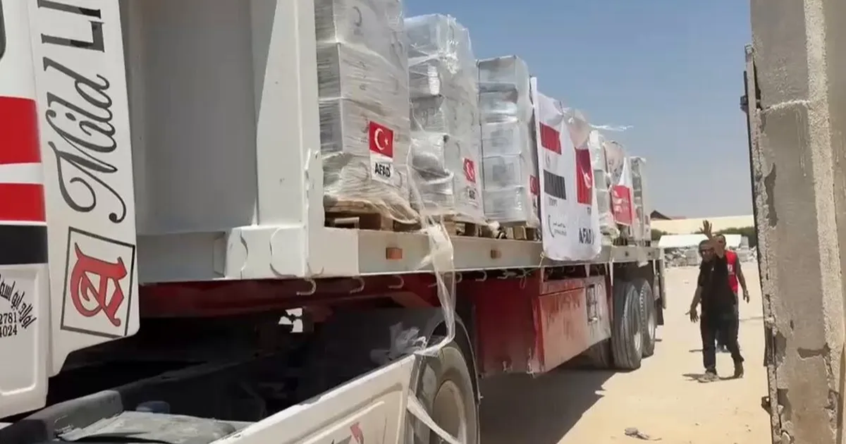 Türk Kızılay Genel Başkanı Fatma Meriç Yılmaz, Mısır Kızılayı iş