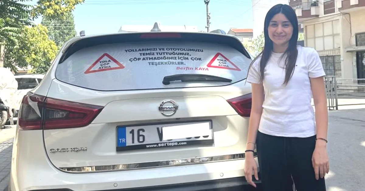 6 yaşındayken engelliler için çabalayan Berfin Kaya, büyüklere örnek oldu.
