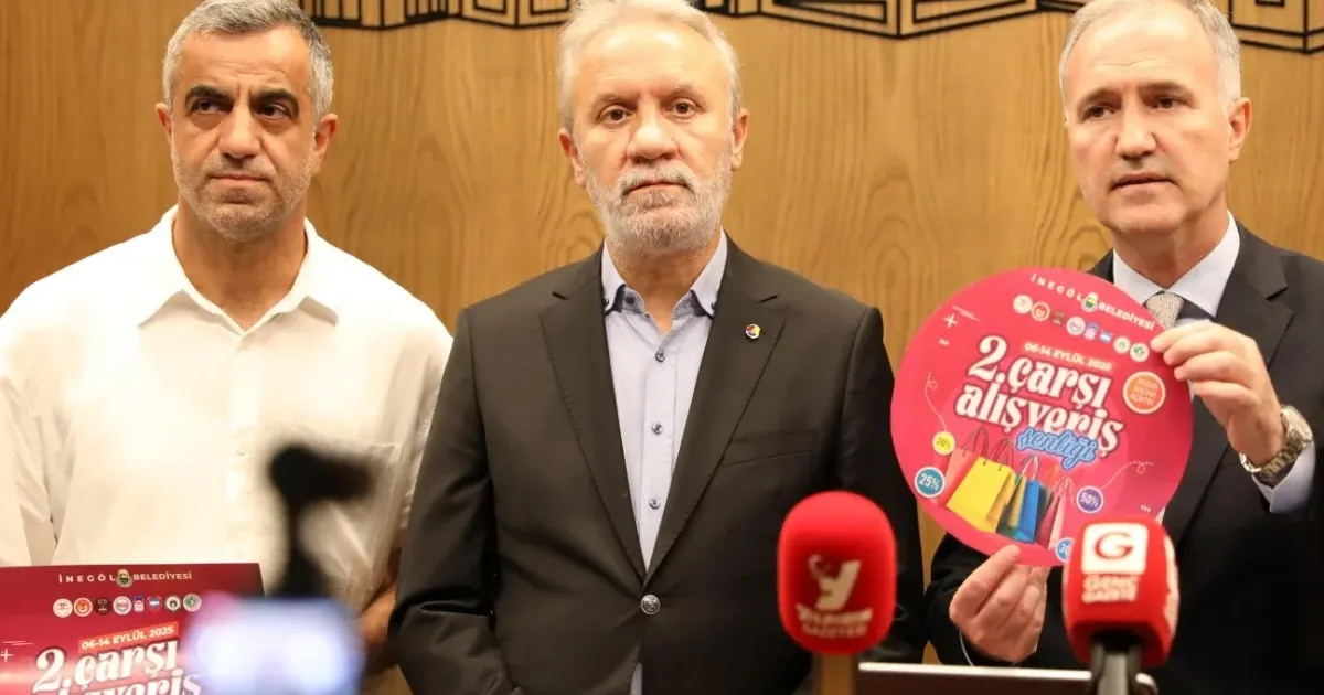 Bursa İnegöl’de ‘Alışveriş Şenliği’ başlıyor