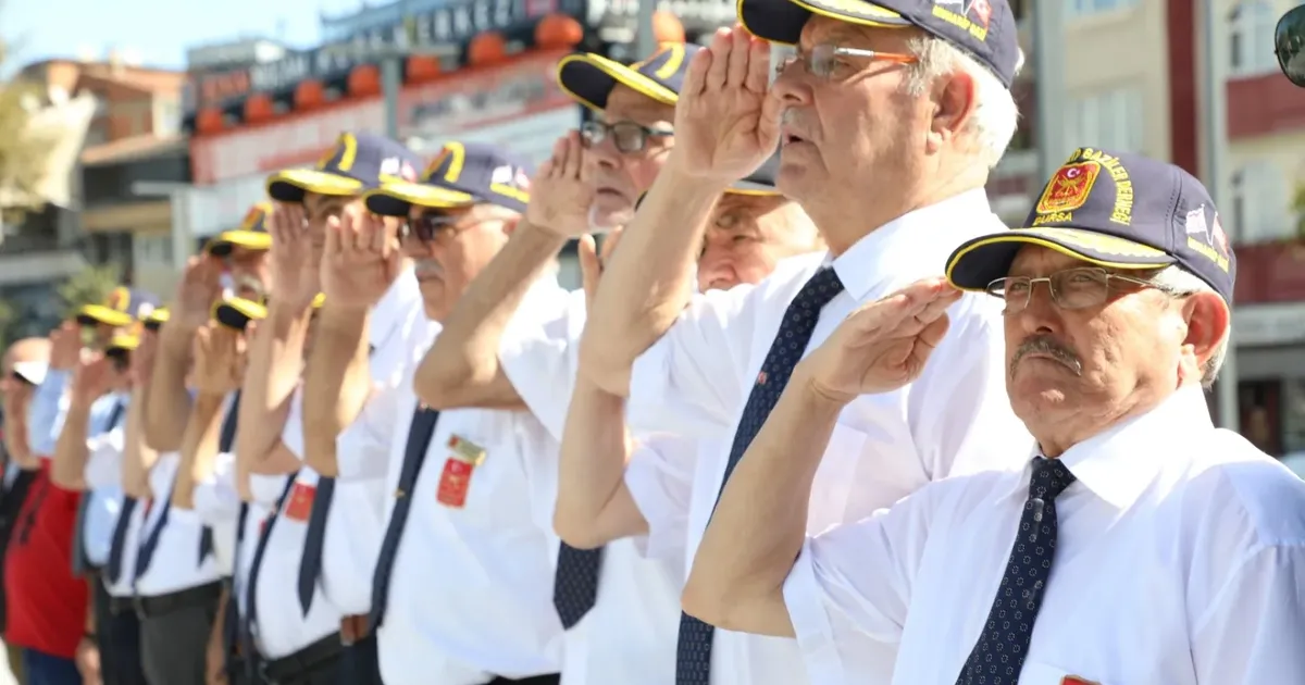 19 Eylül Gaziler Günü, ülke genelinde olduğu üzere İnegöl’de de