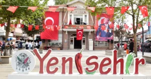 Bursa Yenişehir’in kurtuluşunun 103’ncü yıl dönümü, etkinliklerle kutlandı. Programda konuşan