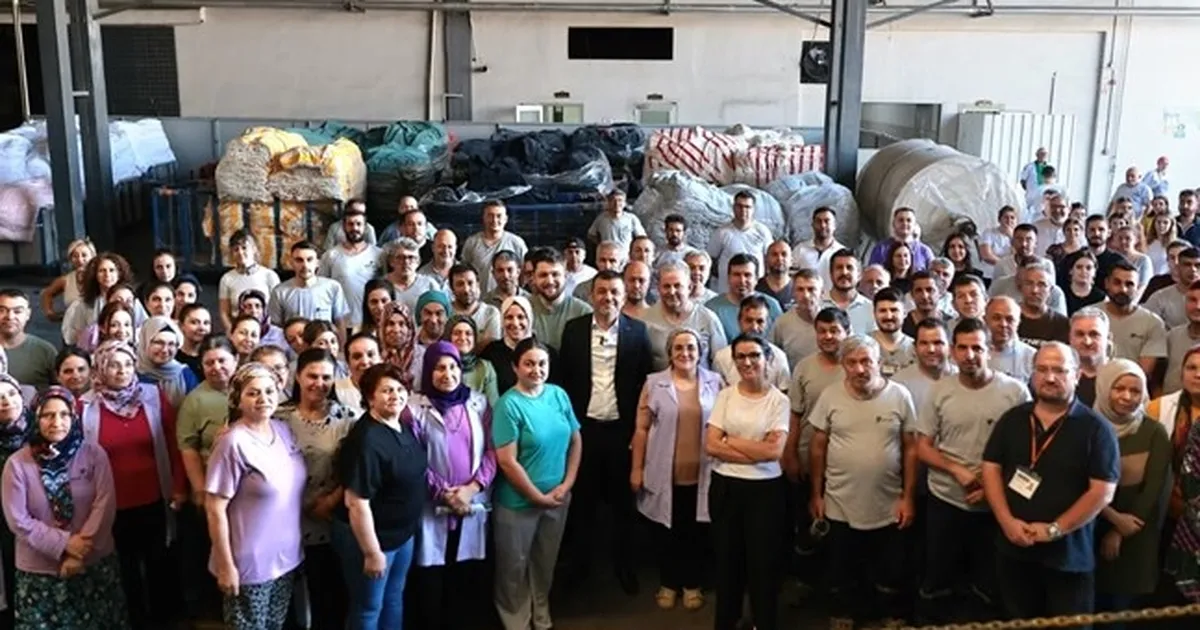 Denizli’de Başkan Çavuşoğlu’ndan tekstil emekçilerine ziyaret