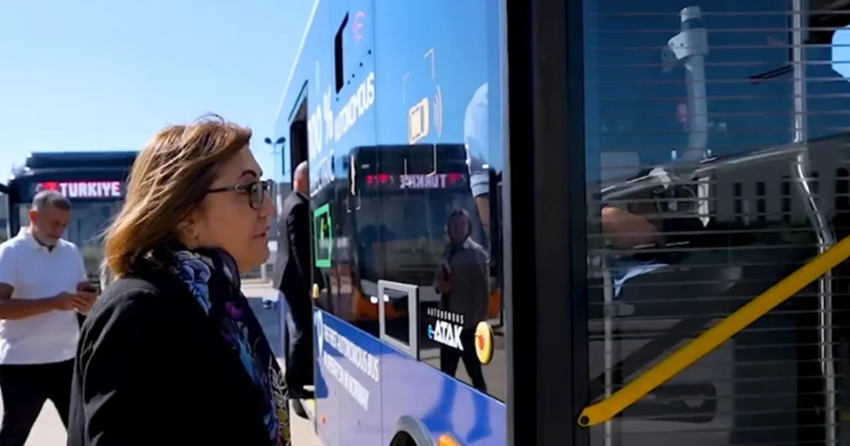 Gaziantep’te toplu taşımada elektrikli otobüs dönemi başlıyor