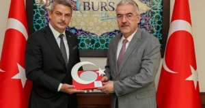 Bursa'da Genç Endüstrici İş İnsanları ve Yöneticileri Derneği (GESİAD) kuruluşunun