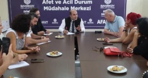 İstanbul Bakırköy Belediyesi Afet İşleri Müdürlüğü, 15 mahalle muhtarıyla Afet