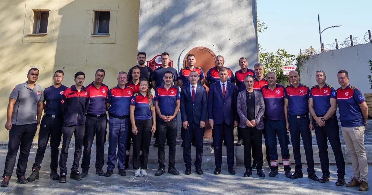 İzmir Büyükşehir Belediye Lideri Dr. Cemil Tugay, Konak Kadifekale İtfaiye