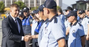 İzmir Büyükşehir Belediye Lideri Dr. Cemil Tugay, Zabıta Teşkilatı’nın, 199’uncu