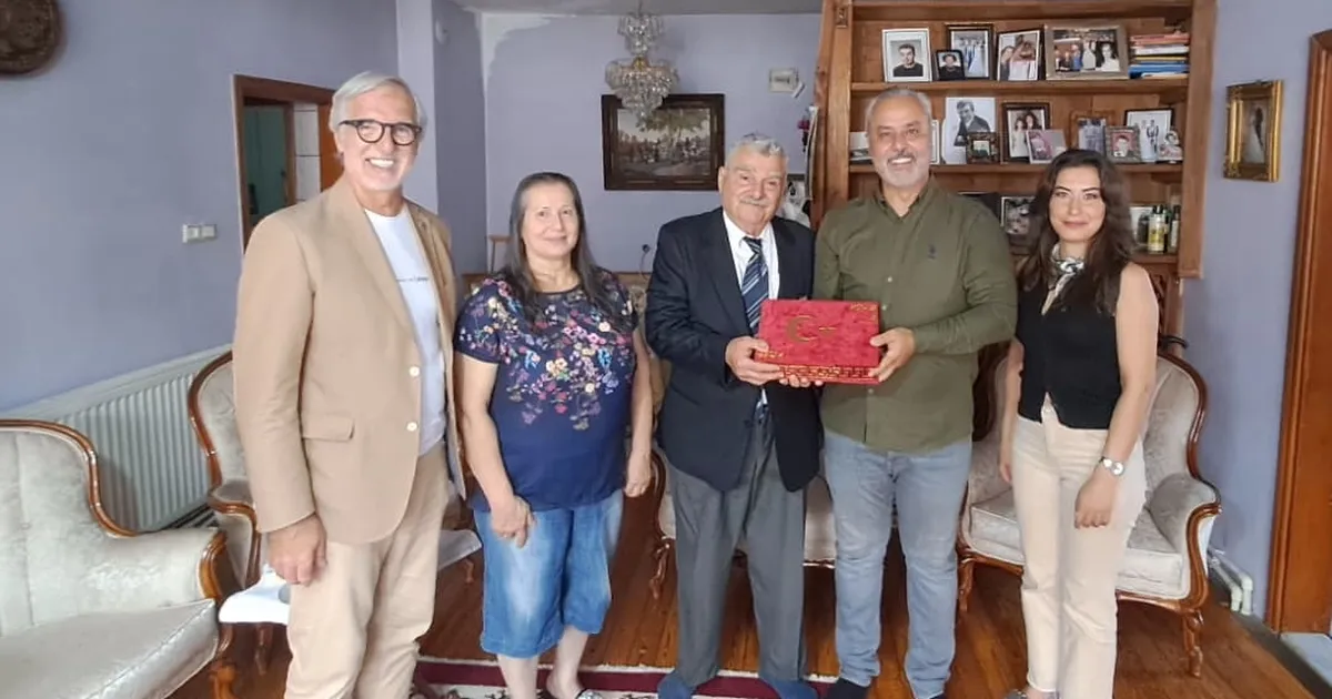 İzmit’te Kıbrıs Gazileri Bayraktar ve Aslan’a anlamlı ziyaret