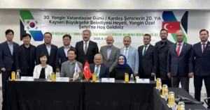 Kayseri Büyükşehir Belediye Lideri Dr. Memduh Büyükkılıç, Güney Kore’nin Kayseri