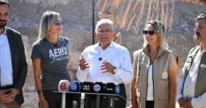 Kayseri Büyükşehir Belediye Lideri Dr. Memduh Büyükkılıç, 7,7 milyon yıllık