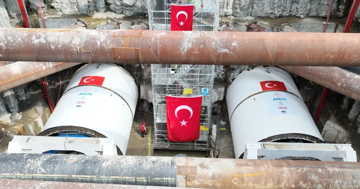 Kocaeli Körfezray’la nefes alacak… Dev köstebekler tünel açmaya başladı