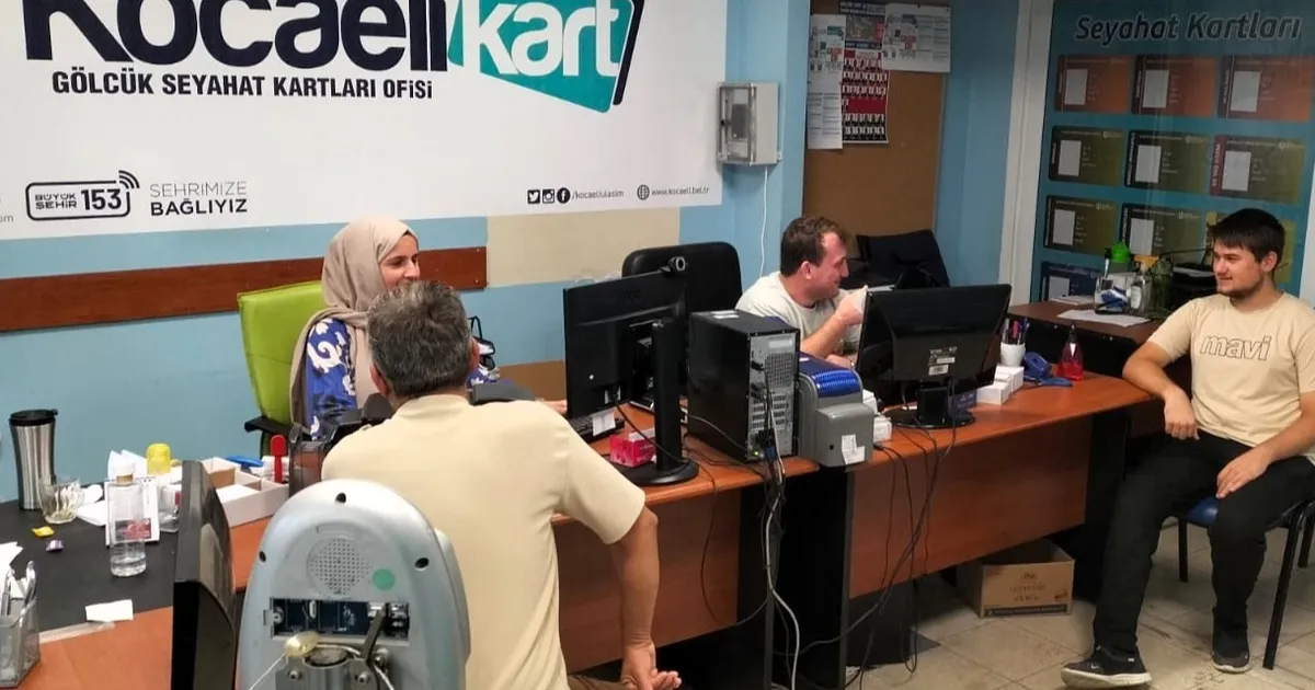 Kocaeli’de Seyahat Kart Ofisleri’nde işlemler hızlı
