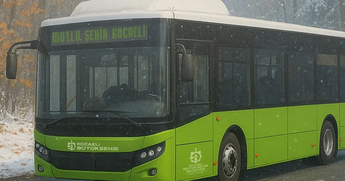 Kocaeli’de toplu taşımaya da kış düzenlemesi