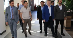 AK Parti Konya Milletvekili Tahir Akyürek ile Karatay Belediye Başkanı