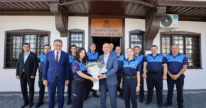 Konya'da Meram Belediye Başkanı Mustafa Kavuş, Zabıta Haftası münasebetiyle Suriçi