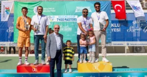 Konya'da Selçuklu Belediyesi ile Türkiye Tenis Federasyonu iş birliğinde organize
