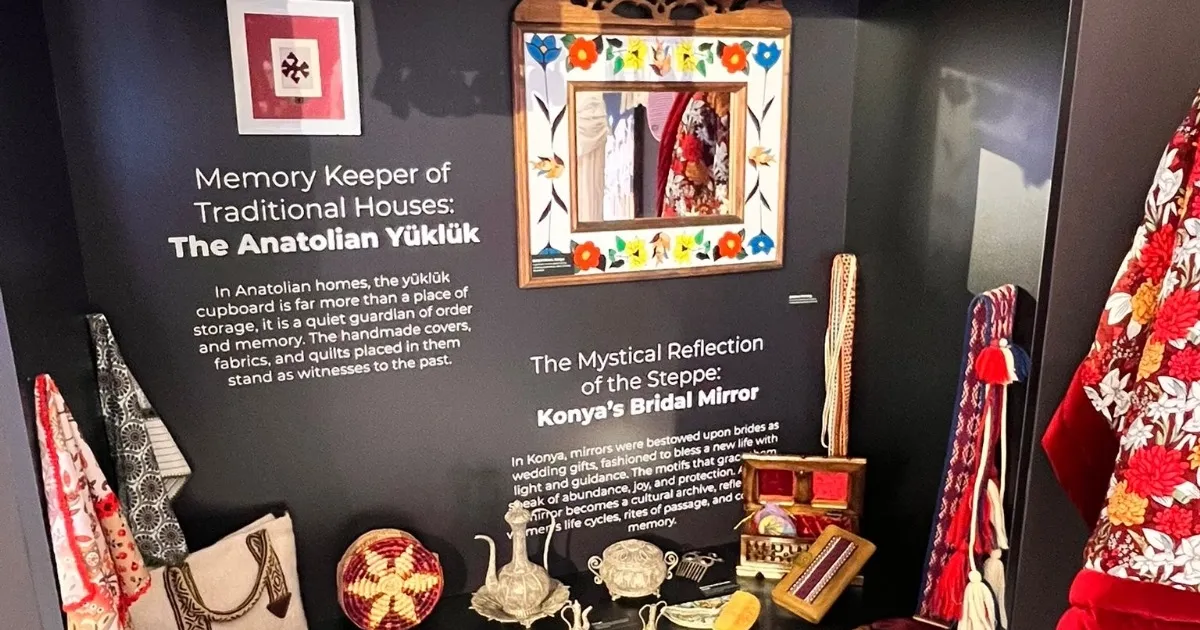 Konya’nın ‘gelin aynası’ New York’ta ilgi gördü