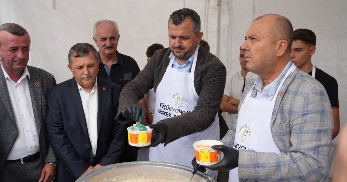 Küçükyoncalı’da Keşkek Şenliği kültür şölenine dönüştü