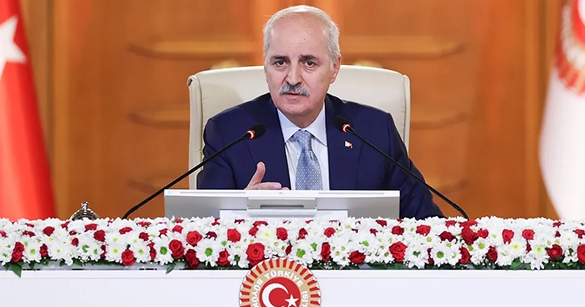 TBMM Başkanı Numan Kurtulmuş, TBMM'de, Türk ve Kürtlerin Müslümanlık bağlarını