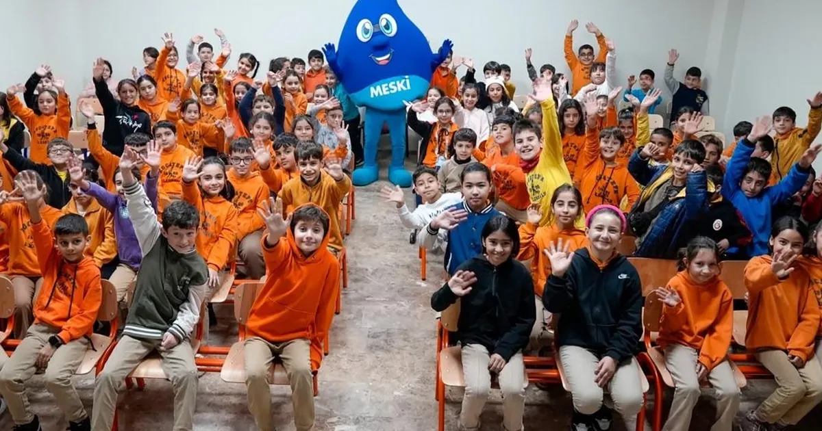 Mersin’de çocuklara su bilinci aşılanıyor