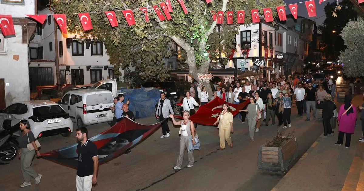 Bursa Mudanya’da Tirilye Mahallesi'nin düşman işgalinden kurtuluşunun 103. yıl dönümü